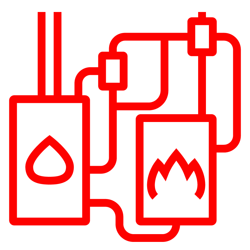 Tankless Water Heater Icon