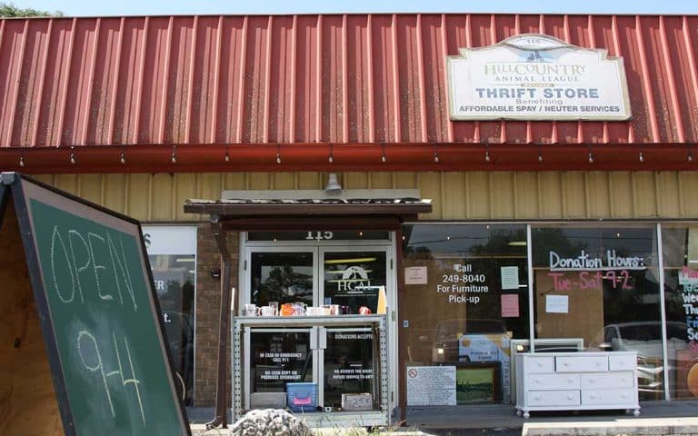 Thrift Store - Hill Country Animal League